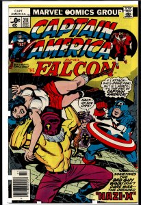 Captain America #211 (1977) Captain America and the Falcon