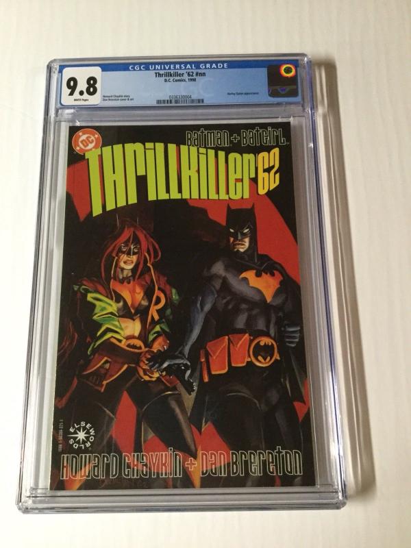 Thrillkiller ‘62 1 NN Cgc 9.8 White Pages Early Harley Quinn Appearance