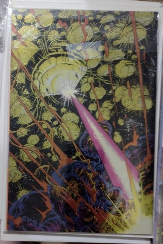 X-O MANOWAR # 0 1993 VALIANT chromium foil cover quesada