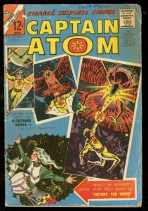 STRANGE SUSPENSE STORIES-CAPTAIN ATOM #76 1965-CHARLTON VG