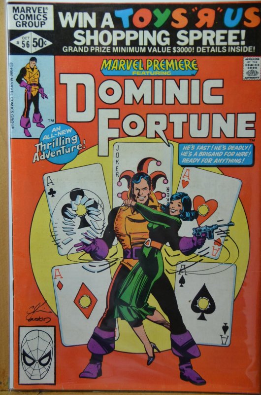 Marvel Premiere #56 (1980) Dominic Fortune ! Diredt Edition!