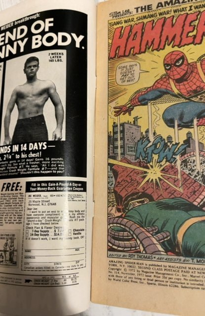 The Amazing Spider-Man #114 (1972)presents Hammerhead