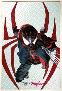 Miles Morales Spider-Man #25 Mike Mayhew Virgin Drip Variant  Signed W/COA.