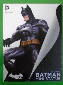 Batman Metallic MiniStatue Jim Lee 6.5'' DC Collectibles SEALED 75th Anniversary