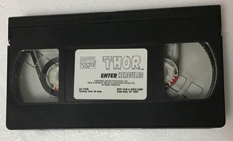 Thor: Marvel Comics VHS The Mighty Thor Enter Hercules/The Tomorrow Man