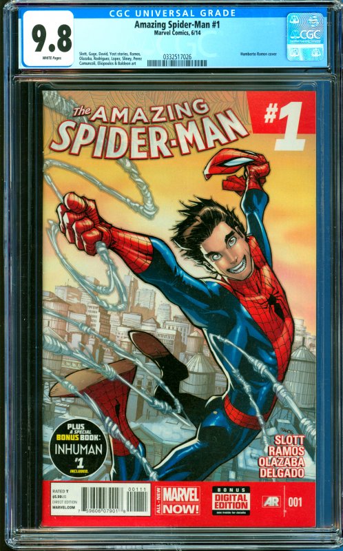 Amazing Spider-Man #1 CGC Graded 9.8