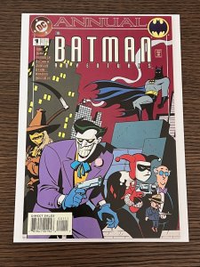 The Batman Adventures Annual #1 (1994). VF+. 3rd app Harley Quinn. Joker cover.