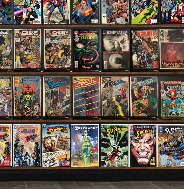 Huge Lot 140+ Comics with Adventures Of Superman & More!