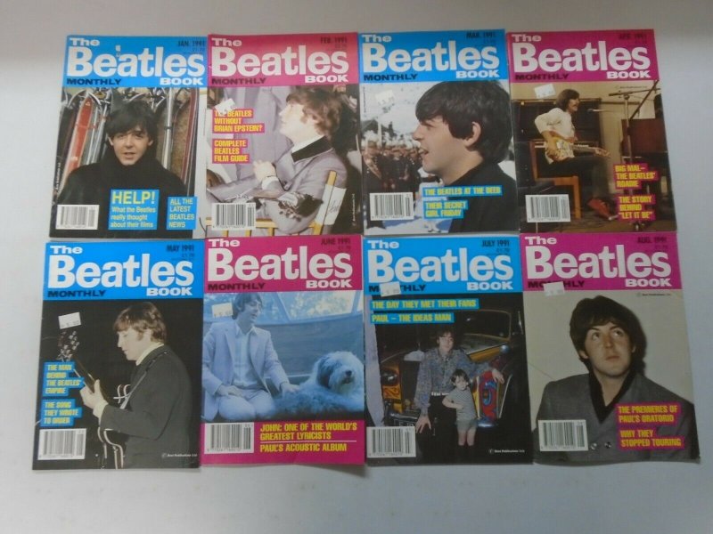 The Beatles Book Monthly magazine lot 23 different isues (1991-92)