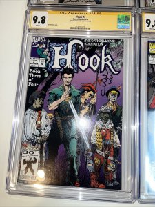 Hook (1992) # 1 2 3 4 (CGC SS 9.8) Signed Charles Vess • Only Census= 1