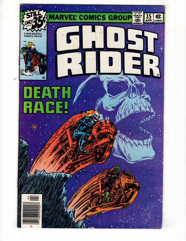 Ghost Rider #35 (1979) DEATH RACE!  / ID#431