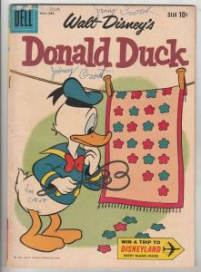 Donald Duck #74 (Nov-60) GD- Affordable-Grade Donald Duck