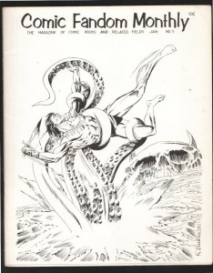 Comic Fandom Monthly #5 1/1972-Rich Buckler-Ray Krenkel-Howard Chaykin -Vic...
