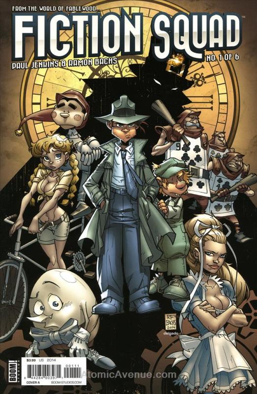 Fiction Squad #1A VF ; Boom! | Paul Jenkins
