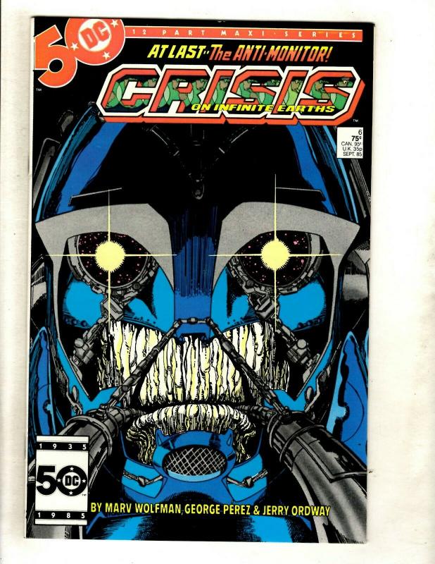 Crisis On Infinite Earths Complete DC Comics # 1 2 3 4 5 6 7 8 9 10 11 12 NM GK5