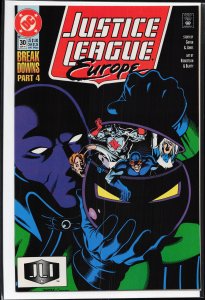 Justice League Europe #30 (1991) Blue Beetle