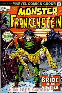 FRANKENSTEIN (1973 Series)  (FRANKENSTEIN MONSTER) (MV) #2 Very Fine Comics Book