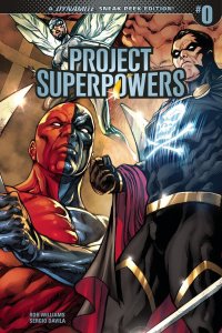 Project Superpowers #0 2018 Davila 1:30 Cover D Variant Dynamite H25
