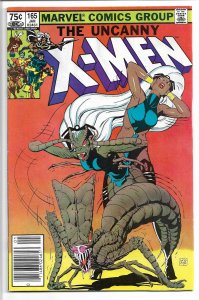 The Uncanny X-Men #165 (1983) FN+