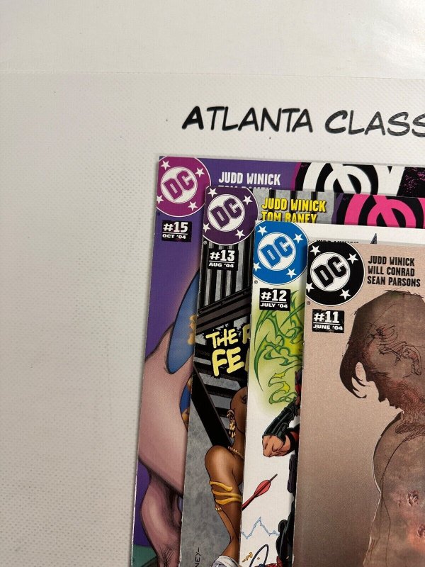 4 Outsiders DC Comic Books # 11 12 13 15 Batman Superman Flash  21 CT3