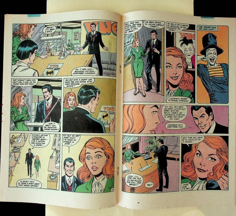 Batman #412 DC Comics Introducing The Mime 1987