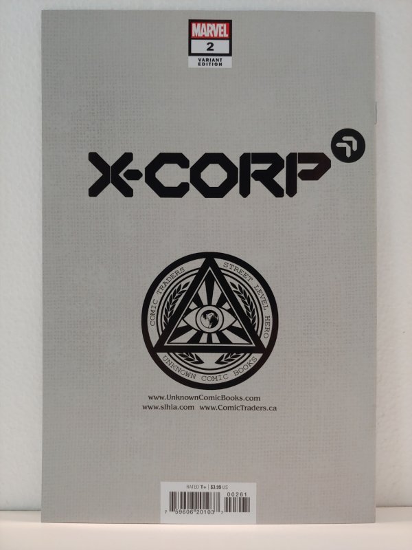 X-Corp #2 Derrick Chew Virgin Variant (2021) VF/VF+