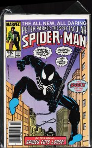 The Spectacular Spider-Man #107 (1985) Spider-Man [Key Issue]