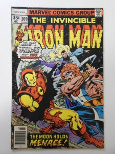 Iron Man #109 (1978) FN Condition! ink on fc