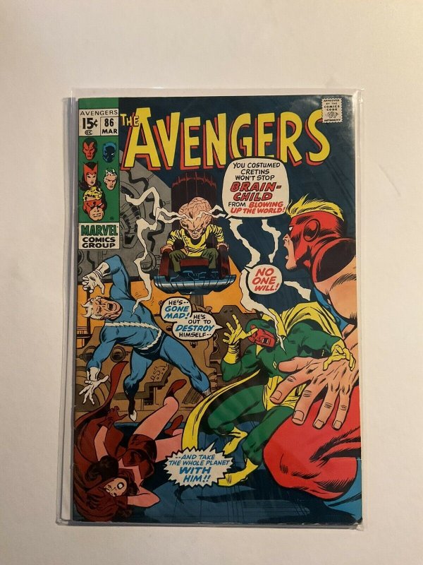 Avengers 86 Very Fine+ Vf+ 8.5 Marvel