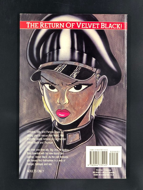 Leather & Lace #3 Black Velvet (1991) Created by Barry Blair