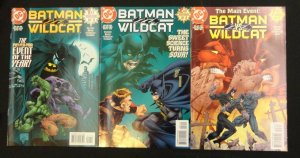 BATMAN/WILDCAT #1,2,3 LOT OF 3 COMIC 1997 DC (#3 The Main Event)