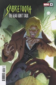 Sabretooth The Dead Don't Talk #4 2025 Taurin Clarke Cover B Marvel Comics EB169