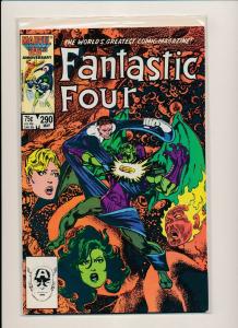 MARVEL LOT of 5-FANTASTIC FOUR #289-290, 292-294  (1985/'86) F/VF (PJ107)