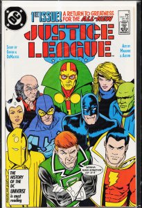 Justice League #1 (1987) Justice League [Key Issue]