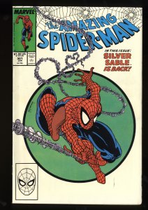 Amazing Spider-Man #301 VF- 7.5 McFarlane! Classic Costume Returns!
