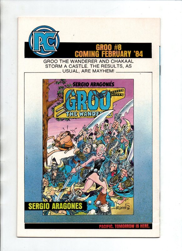 Groo the Wanderer #7 - Sergio Aragones - Pacific Comics - 1984 - (-NM)