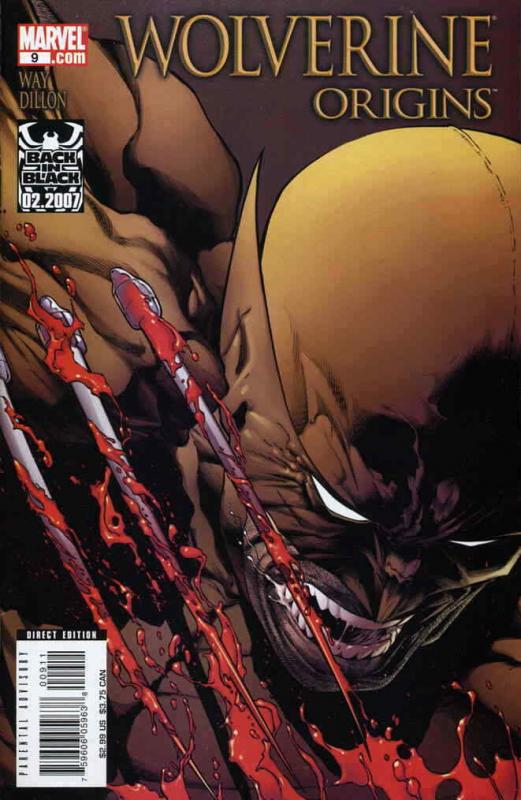 Wolverine: Origins #9 VF/NM; Marvel | save on shipping - details inside