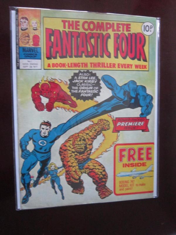 Complete Fantastic Four #1 and #2 - GN Graphic Novel - 6.0? - 1977