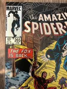 Marvel Amazing Spider-Man 265 * 1st Appearance of Silver Sable *