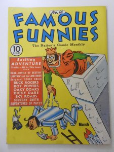 Famous Funnies #68 (1940) Beautiful VG/Fine Condition!