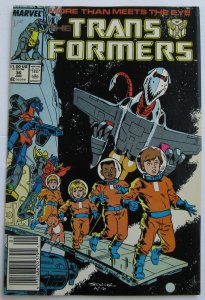 Transformers #36 (Jan 1988, Marvel), VFN condition (8.0)