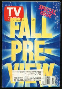 MAG: TV GUIDE 09/12/1992-SPECIAL FALL PREVIEW/NEW CABLE CHAN G
