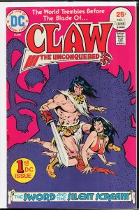 Claw the Unconquered #1 (1975) Claw the Unconquered