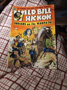 Wild Bill Hickok #19 AVON GOLDEN AGE Meskin Art Battle of  Little Bighorn CUSTER