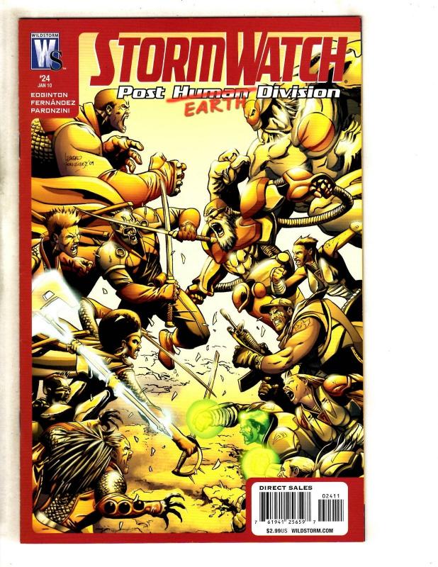 Lot Of 12 Stormwatch DC Comic Books # 13 14 15 16 17 18 19 20 21 22 23 24 JC2