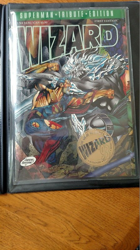 Wizard Limited Printed Edition of the Superman Tribute Edition (1993)