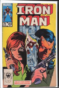 Iron Man #203 (1986) Iron Man