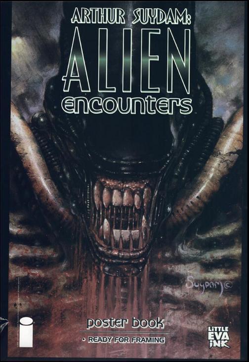 SUYDAM ALIEN ENCOUNTERS PORTFOLIO SIGNED x 5