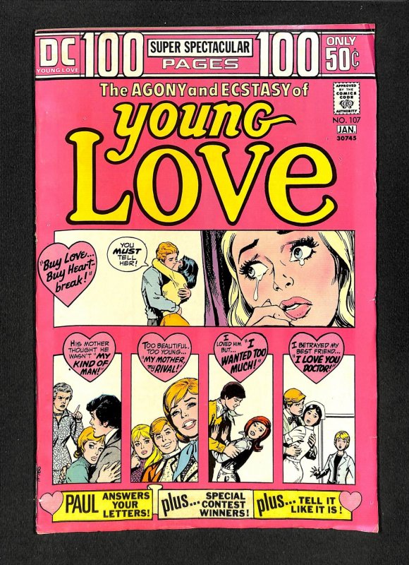 Young Love #107 | Full Runs & Sets, DC Comics, Romance / HipComic