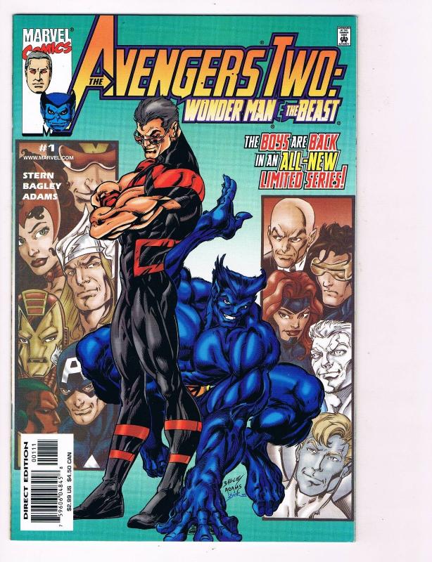 Avengers Two: # 1 Marvel Comic Books Hi-Res Scans Awesome Issue Modern Age!! S10